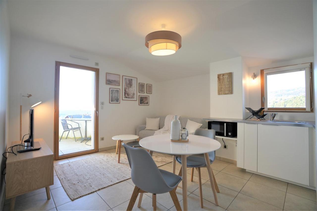 Studio Dernier Etage Avec Terrasse - Vue Montagne Cruseilles Bagian luar foto